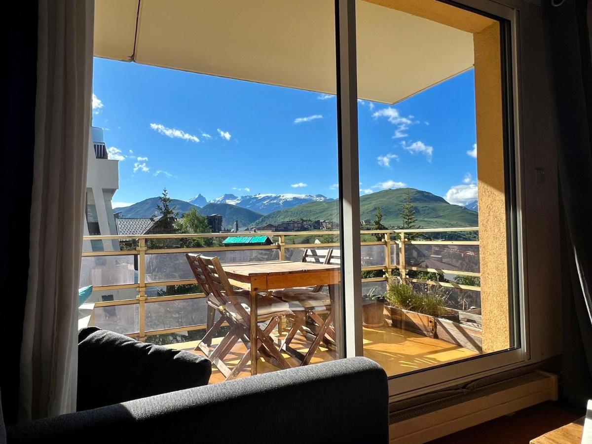 Appartement Alpe d'Huez - 46 m2 - Belle Terasse Extérieur photo
